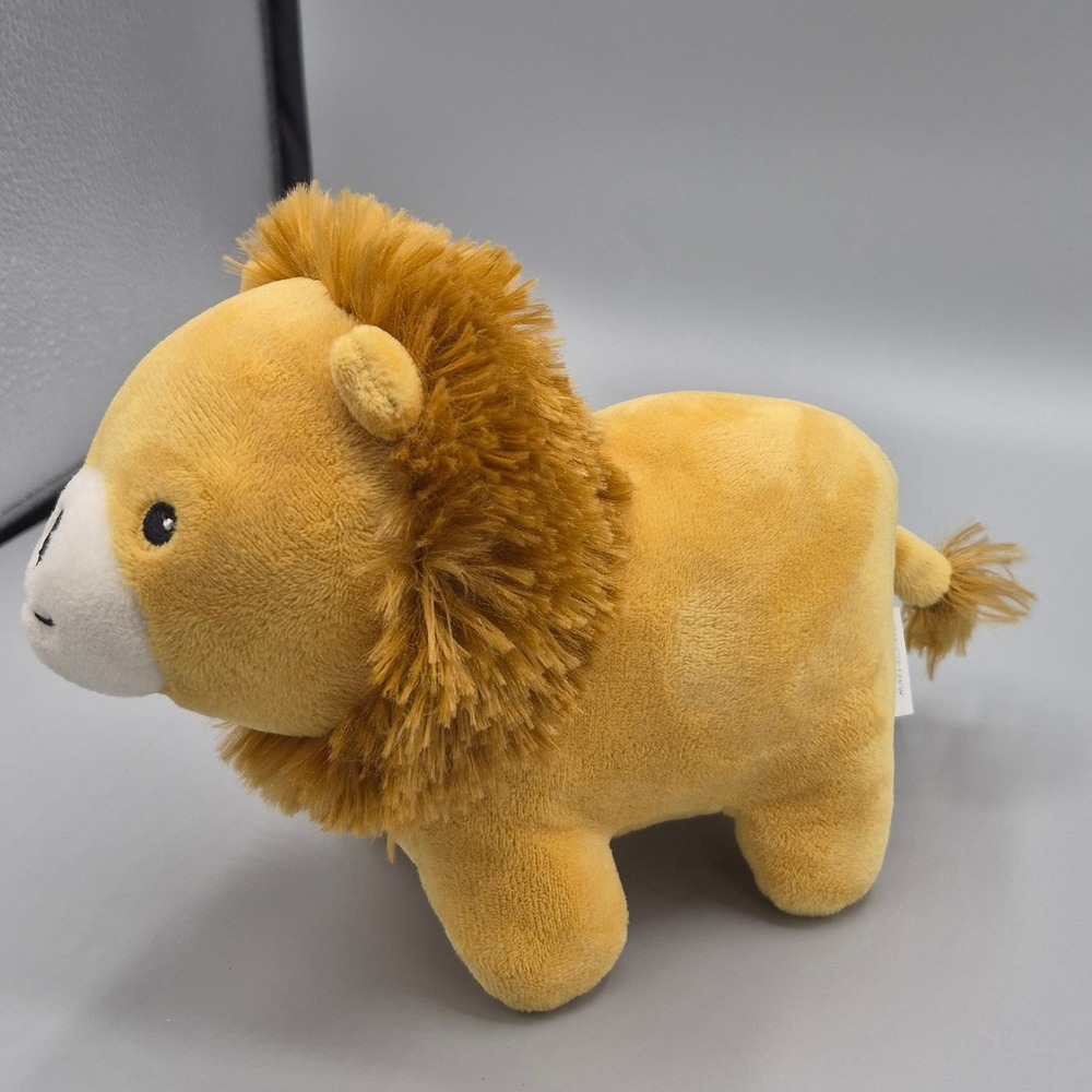 HM Home Kids Lion Plush Stuffed Animal Yellow Safari Jungle Nursery Toy 09978097 - Picture 2 of 10